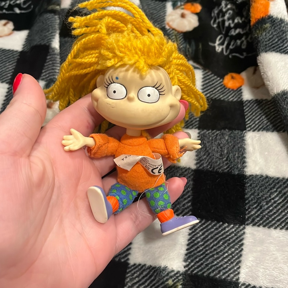 B51 90s/Y2k Rugrat Anjelica Toy Figure— See all Pics
